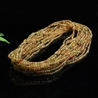 Bracelet multicouche en quartz rutilé naturel coloré Aiyu en gros pour e-commerce, diffusion en direct et dropshipping S5022105