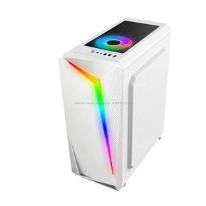 Gaming <span class=keywords><strong>ATX</strong></span> caso nuevo diseño de la <span class=keywords><strong>caja</strong></span> de la PC de la <span class=keywords><strong>Torre</strong></span> del chasis del ordenador de escritorio de C005 blanco - Product Image 6