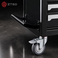 Chariot d'entretien de machines, armoire de rangement roulante verrouillable pour pulvérisation électrostatique antirouille, OEM OBM, charge 300 kg