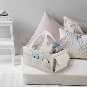 Organizador de Fraldas para Mesa de Troca, Cesta de Armazenamento para Fraldas e Lenços Umedecidos - Product Image 6