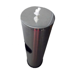 AOLQ all'ingrosso da pavimento in acciaio inossidabile rotondo salviettine umidificate <span class=keywords><strong>Dispenser</strong></span> per asciugamani di carta con secchio interno rimovibile - Product Image 4