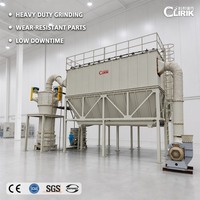 Broyeur ultrafin de 1 à 10 Tph pour l'usine de traitement de la poudre de chaux hydratée, conception de broyage en circuit fermé