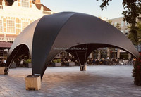 Tente de chapiteau pour fête facile à utiliser, grandes tentes en forme de dôme d'extérieur pour la publicité