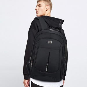 Men's <b>Backpack</b> <b>Large</b> Capacity 16-Inch Laptop Business Travel Teenager Solid Color Fashionable School Bag - Product Image 1
