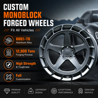 Jantes en aluminium forgé GW 19 20" 5x112 5x114.3 Gris Stealth Design Turbofan pour Tesla Model 3 Y BMW M3 M4 Mustang GT