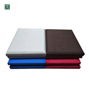 Matériaux insonorisants Tiange, panneaux muraux acoustiques doux <span class=keywords><strong>en</strong></span> tissu <span class=keywords><strong>de</strong></span> couleur personnalisée, absorbant le son - Product Image 3