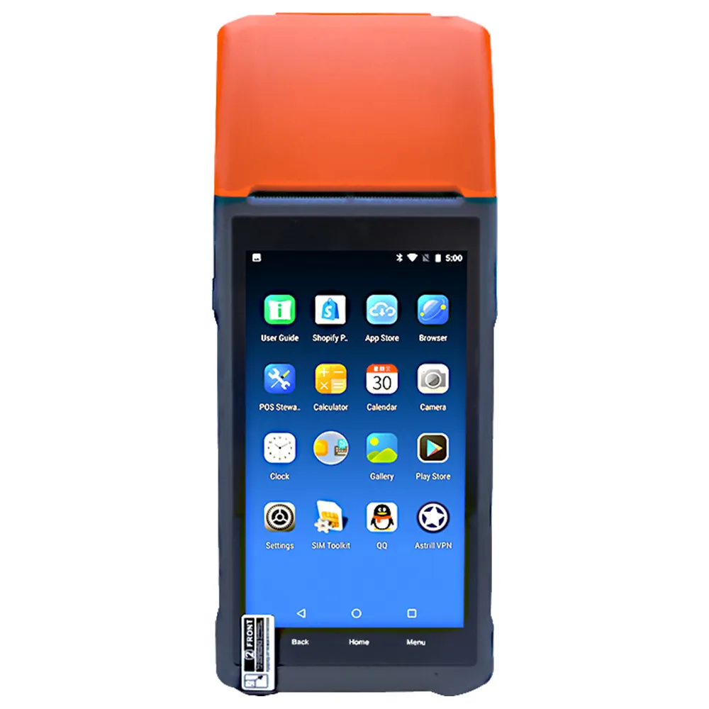 Newpas Q3 POS thiết bị đầu cuối Android với máy in cầm tay thông minh Mini PDA di động thiết bị đầu cuối POS máy điểm của hệ thống bán hàng