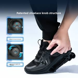 Nouvelles chaussures de course <span class=keywords><strong>à</strong></span> <span class=keywords><strong>ressort</strong></span> de deuxième génération, baskets de marathon RF-02, empeigne en mesh unisexe, assistance mécanique - Product Image 2