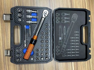 Extension Rod Bits Nut Inserts Adapters Bicycle Kit Precision Mechanics 32pcs 1/4 Inch Torque Wrench Kit - Product Image 3