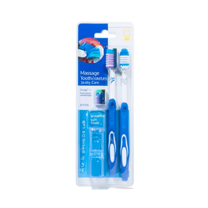 Massage Toothbrushes 2-Pack Soft Bristles Daily Oral Care - Product Image 2