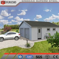 Bâtiment en acier préfabriqué abordable, structure en acier, garage pour voitures, stockage de camions, entrepôt avec conception