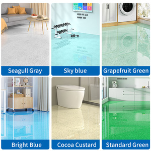 High Gloss Marble Effect Epoxy Floor <strong>Coating</strong> Marble <strong>Paint</strong> Interior &amp; Exterior Epoxy Colored Sand Self-Leveling Floor <strong>Paint</strong> - Product Image 4