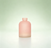 Bouteilles d'aromathérapie en verre dépoli de 120 ml, modèles phares en gros du fabricant, design dégradé de couleur pour diffuseur de voiture