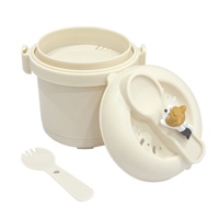 1 à 2 personnes Cuiseur à riz écologique pour micro-ondes Cuiseur à riz sans BPA de qualité alimentaire à faible teneur en sucre