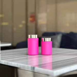 316 Stainless Steel Vacuum Insulated Mug Orange Mini Food Jar For Travel Outdoor Use - Product Image 4