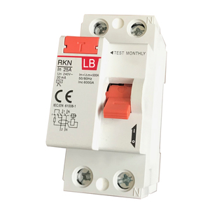Rkn rccb <span class=keywords><strong>elcb</strong></span> 2P 25A 32A 63A 240V วงจรขัดจังหวะ - Product Image 1