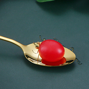 Custom Logo Portable Cutlery Set Eco-Friendly <b>Reusable</b> Metal Spoon Fork Camping <b>Straws</b> with Plastic Case for Travel - Product Image 6