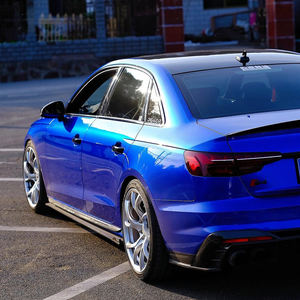 Alta calidad burbujas libres de aire cuerpo de coche protector cambio de color vinilo coche envuelve PET metálico <span class=keywords><strong>cobalto</strong></span> <span class=keywords><strong>azul</strong></span> <span class=keywords><strong>película</strong></span> de envoltura - Product Image 4