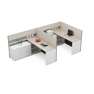 Bàn văn phòng di động máy trạm đôi cho trung tâm cuộc gọi - Product Image 1