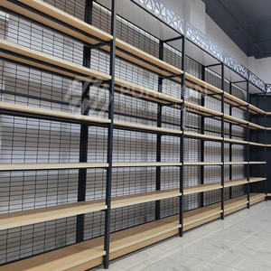 Новейший, бесплатный дизайн, односторонняя металлическая стойка для вина, стойка для супермаркетов для розничных продавцов, эксклюзивное бесплатное предложение - Product Image 5