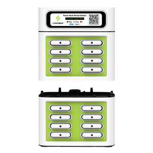 สถานีให้เช่าพาวเวอร์แบงค์ Litapower 8 ช่อง รุ่นบาง พร้อมหน้าจอ LED รุ่น ZD-DG08 X((p - Product Image 2