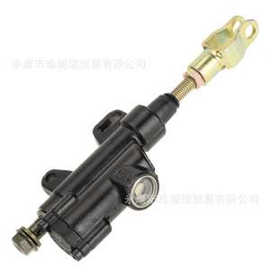 Bomba hidráulica de freno trasero de una sola línea Scb020 Atv para reparación de motocicletas todoterreno, pieza de repuesto de aleación de aluminio - Product Image 1