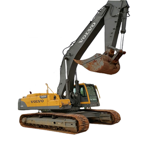 Venta caliente usado Volvo EC460BLC EC460B Granja hidráulica Excavadoras sobre orugas 46T Excavadora grande EC460 Excavadoras caseras de segunda mano - Product Image 1