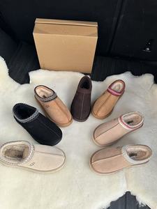 Chaussures de marque de créateur Tasmans Uggss en gros 2026, chaussures d'hiver tendance, bottes de neige à plateforme en <span class=keywords><strong>fourrure</strong></span> mignonne, pantoufles - Product Image 2