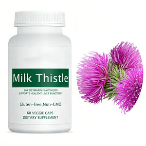 Compléments alimentaires en capsules de chardon-Marie très demandés, emballage personnalisé accepté - Product Image 2