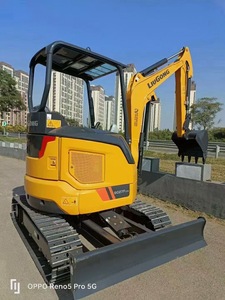 Hot-Sale <b>Top</b> Brand Mini Crawler Excavator 9027F Hydraulic Track Digger Open Cab 0.08m Bucket 15.2kW Output High Efficiency - Product Image 3