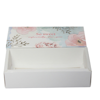 Tiroir en carton de luxe imprimé avec logo personnalisé boîte cadeau coulissante boîte d'emballage pour soins de beauté de la peau emballage de cils personnalisé