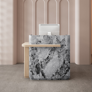 Mostrador de Recepción Pequeño de Alta Gama, Moderno y de Lujo, para Tiendas de Ropa, Salones de Belleza y Recepciones - Product Image 3