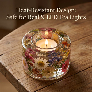 Menorá de Cerámica Pintada a Mano con Diseño de Animales, Portavelas Decorativo para Hanukkah, Inspirado <span class=keywords><strong>en</strong></span> la Tierra Santa, para el Hogar - Product Image 4