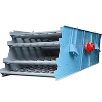 Crible vibrant double étage pour le recyclage des minerai de minerai de fer, capacité 1000tph, alimenté au diesel, pour l'Asie