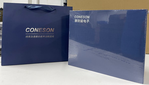 Set de regalo empresarial de lujo con cuaderno de cuero, bolígrafo y vaso en caja negra, regalo corporativo personalizado - Product Image 6