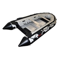 Vente en Gros CE pas cher gonflable orque hypalon pvc plancher en aluminium bateau de pêche en caoutchouc