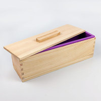 Moule à savon rectangulaire en silicone de 1200 ml, fait à la main avec du moule en résine de silicone, fabriqué en Chine