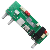 BT V09 RGB Watch Style MP3-Modul 5-V-Netzteilverstärker Mikrofon buchse Einstellbare Mikrofon lautstärke Single Power 10W FM
