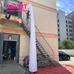 Decoración de Fiestas de Gran Tamaño, Maíz <span class=keywords><strong>Blanco</strong></span> Inflable Grande, Columna de Maíz Inflable, Globo - Product Image 6