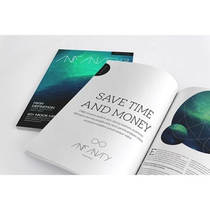 Oem ODM tùy chỉnh quảng cáo khuyến mãi thời trang Tạp Chí đầy đủ màu sắc của nhãn hiệu Brochure tập sách in ấn - Product Image 4