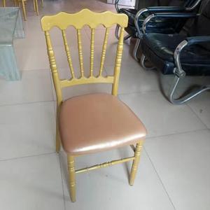 Chivari sillas de boda para la novia y el novio Silla de hierro/silla apilable chavari/silla de boda al por mayor - Product Image 6