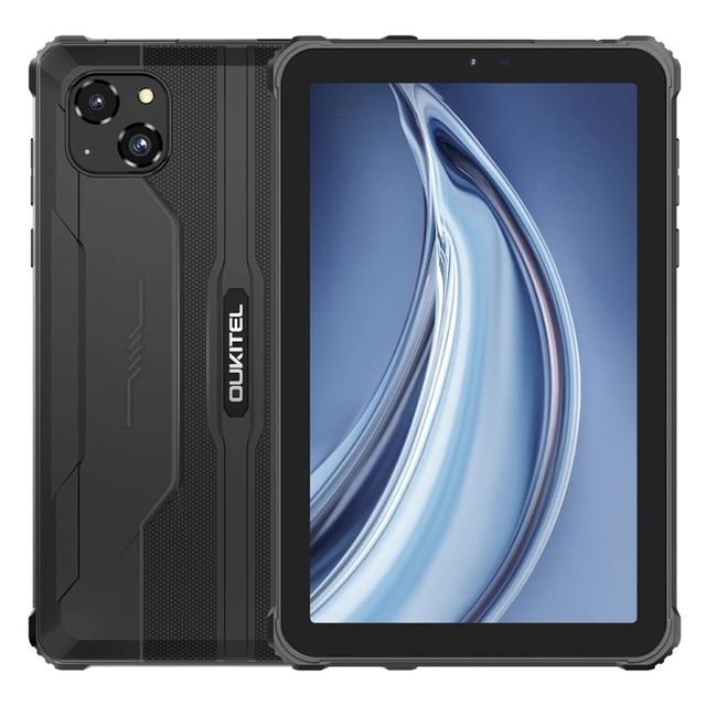 Original OUKITEL RT3 Pro IP68/IP69K Rugged Tablet, 4GB+128GB 8.0 Inch Android 14 4G LTE Tablet PC