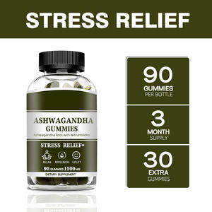 Gomitas de Raíz de Ashwagandha de 1500 mg, Venta al por Mayor, con Withanólidos, Mejora la Inmunidad, Apoyo Inmunitario, Sabor a Fresa para Adultos, 60 Unidades - Product Image 4