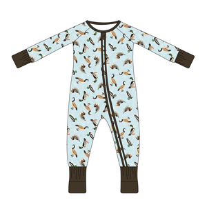 Nuovo Design Tutina per <span class=keywords><strong>Neonati</strong></span> in Viscosa di Bambù, Pigiama Morbido, Body per Bambini e Bambine, Abbigliamento Stampato Personalizzato - Product Image 3