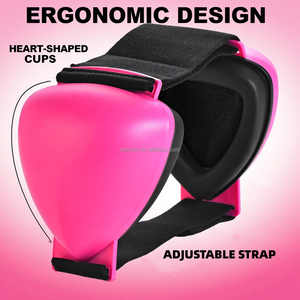 कुत्ते कान मफ सुनवाई सुरक्षा शोर में कमी नए डिजाइन एब्स हृदय आकार स्ट्रैप समायोज्य - Product Image 4