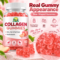 Bonbons gélifiés à la vitamine et au collagène de poisson pour adultes, marque privée, compléments alimentaires blanchissants