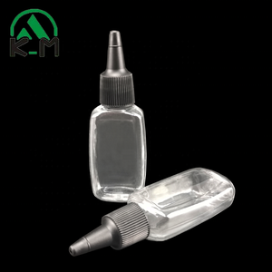 Tùy chỉnh nhựa lỏng Gel bóp chai 20ml <span class=keywords><strong>25ml</strong></span> trong suốt phẳng Chai nhựa PET <span class=keywords><strong>dropper</strong></span> khói dầu chai - Product Image 2