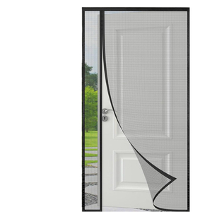 Side mở Fly Màn hình ban công cửa rèm từ sợi thủy tinh Net Patio cửa côn trùng lưới - Product Image 1