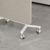 Cloison Acoustique Mobile en Polyester PET Écologique et Insonorisante pour Bureau – Tableau Blanc Acoustique en PET – Vente en Gros