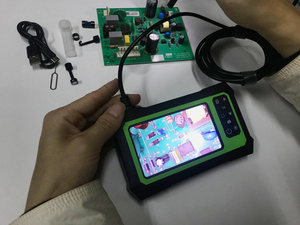 1080P cầm tay thông minh 360 độ xoay máy ảnh 4.<span class=keywords><strong>3</strong></span> inch màn hình ống borescope Máy ảnh ống kính kép nội soi - Product Image 2